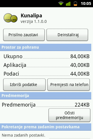 zauzeće memorije