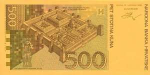500 kuna naličje proba